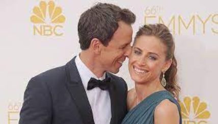 Seth Meyers is married to Alexi Ashe.